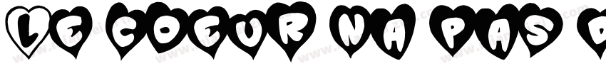 Le coeur na pas de字体转换